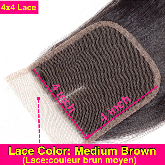 HD Transparent Lace Frontal Closure
