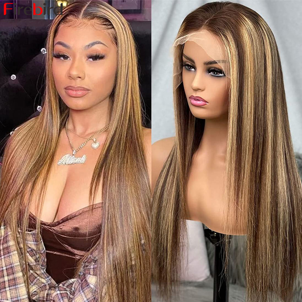 Blonde Highlight Lace Front Wig