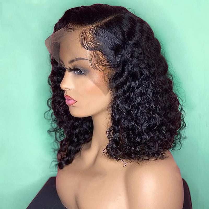 Short Curly Bob Wig